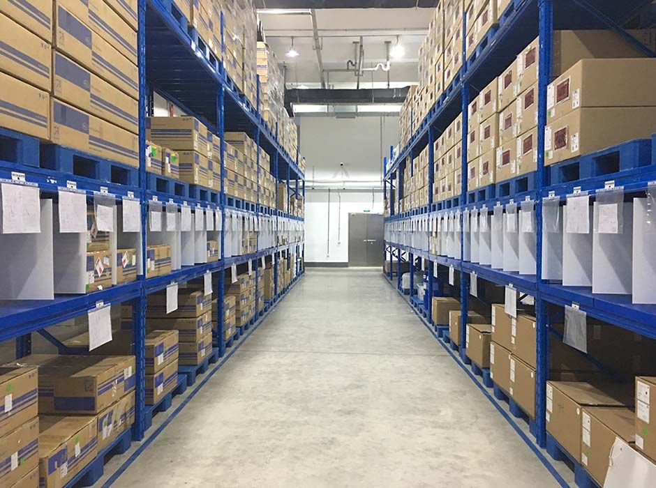 百奧泰生物廣東中量型擱板式貨架【易達貨架】