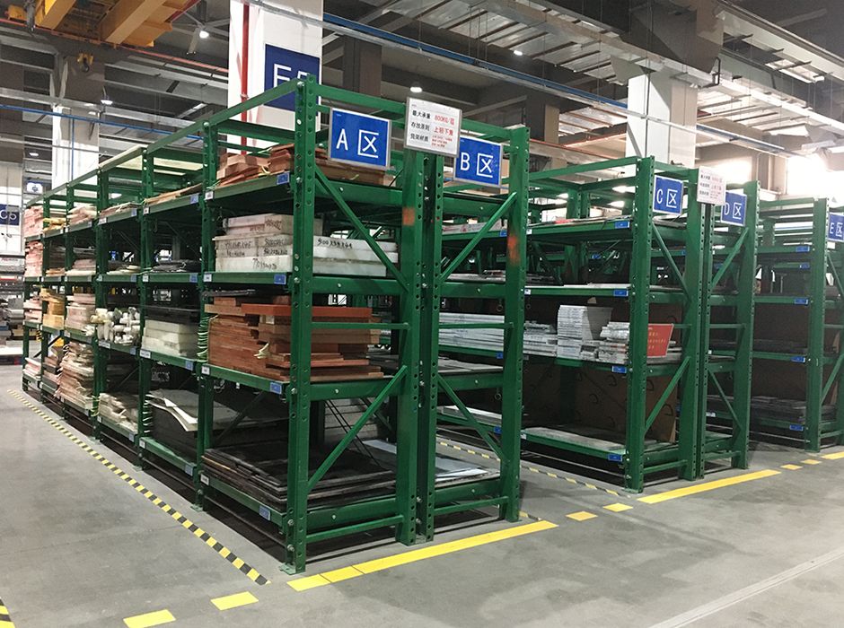 博智林機(jī)器人廣東抽屜式模具貨架【易達(dá)貨架】