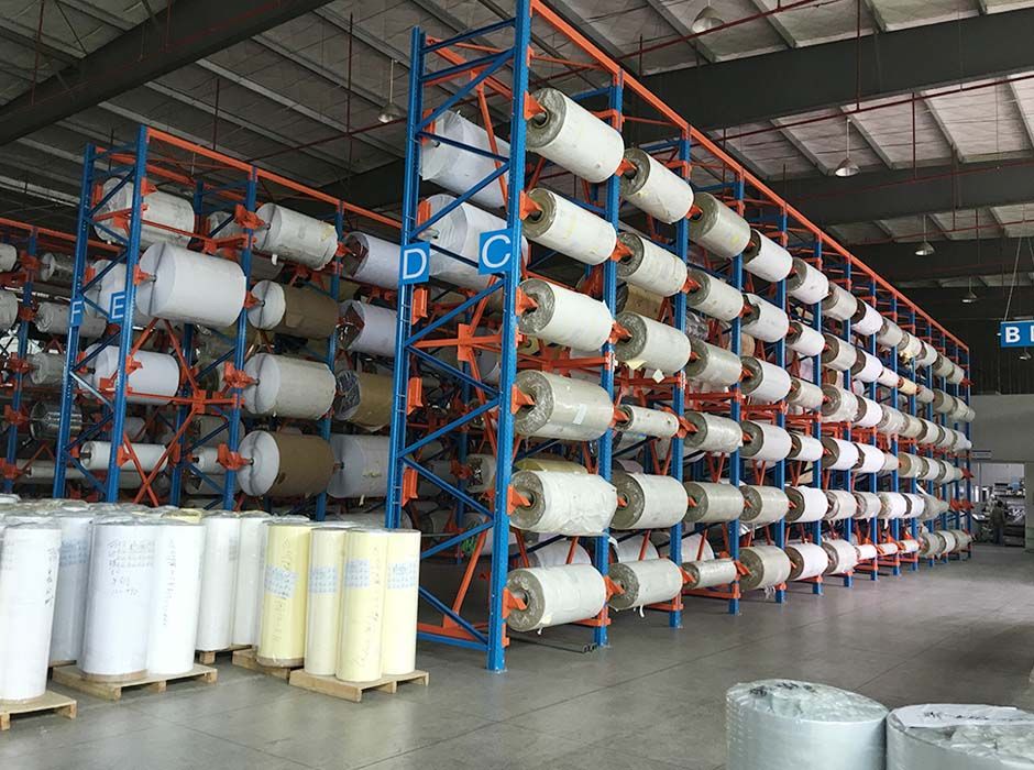 新浩膠粘紙制品肇慶卷料倉庫貨架【易達(dá)貨架】 新浩膠粘紙制品肇慶卷料倉庫貨架【易達(dá)貨架】