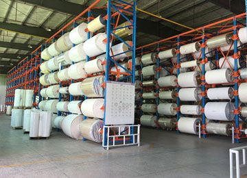 重型貨架貨架廠家卷料立體存儲放置架【易達貨架】