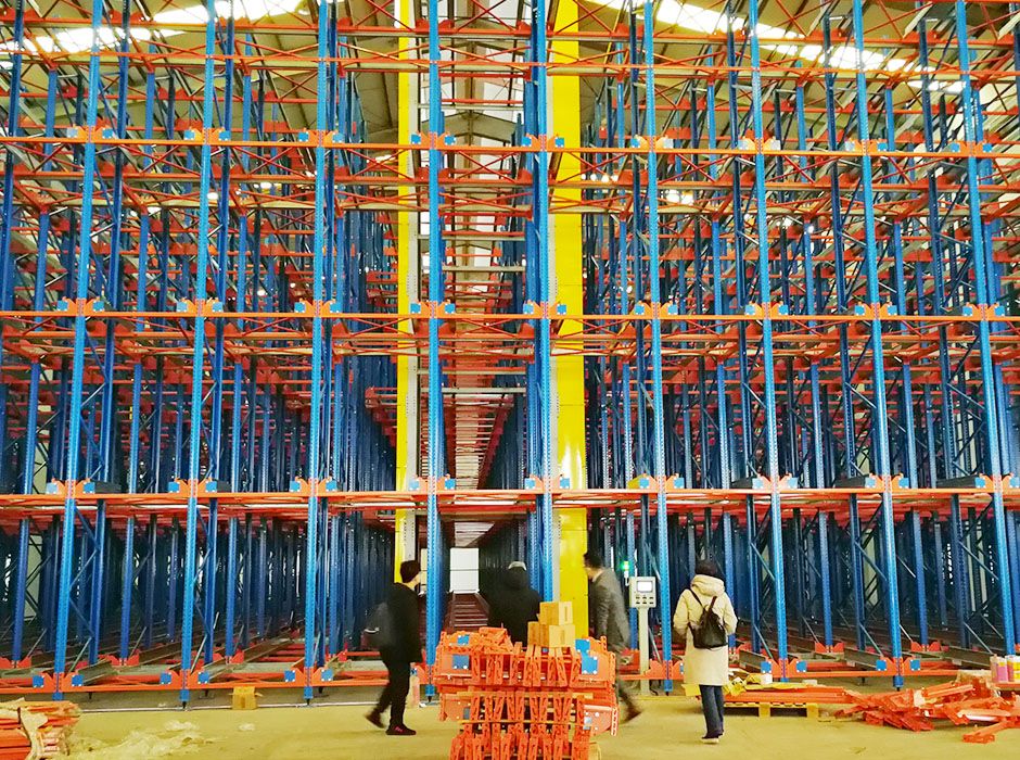 阿道夫穿梭車高密度存儲貨架【易達貨架】