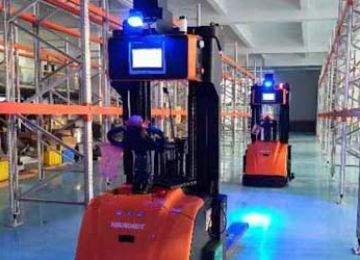 AGV貨架廠家有哪些？【易達(dá)貨架】