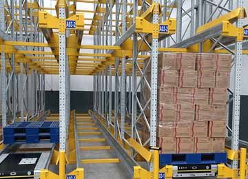 穿梭式貨架品牌有哪些？【易達貨架】