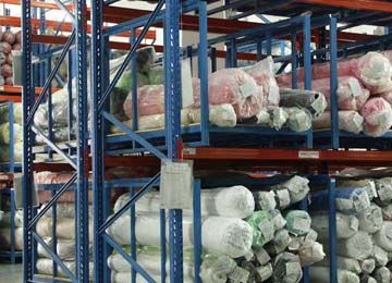 您的布匹存儲(chǔ)難題，重型堆布匹貨架來(lái)解決【易達(dá)貨架】