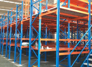 揭陽(yáng)閣樓平臺(tái)貨架，多品種大批量貨物存儲(chǔ)必備【易達(dá)貨架】