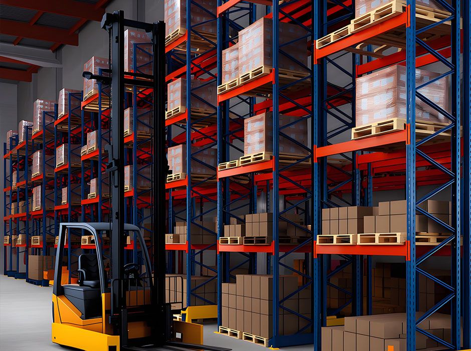 天億國際重型托盤貨架【易達貨架】