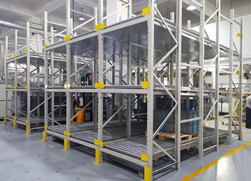 廣州重力貨架是高位貨架的一種嗎？【易達(dá)貨架】