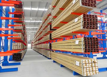 鋁材懸臂貨架有幾種存取貨方式？【易達(dá)貨架】