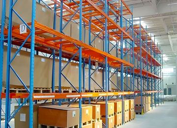 機(jī)油托盤(pán)倉(cāng)儲(chǔ)貨架，立體存儲(chǔ)揀選方案【易達(dá)貨架】