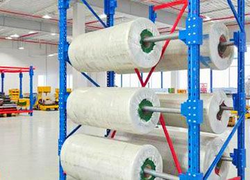 卷材倉(cāng)儲(chǔ)用貨架，款式多樣，滿(mǎn)足不同存儲(chǔ)需求【易達(dá)貨架】