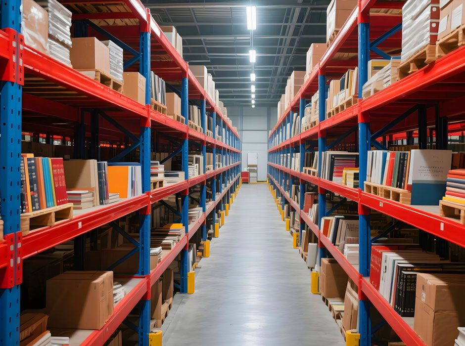 文舟圖書廣州重型擱板貨架【易達貨架】