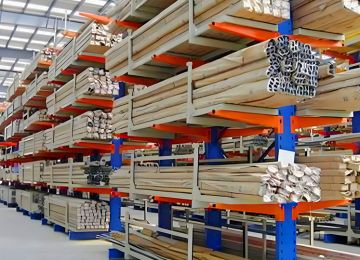 鋁型材倉(cāng)儲(chǔ)貨架，長(zhǎng)條物料便捷性存儲(chǔ)專(zhuān)用【易達(dá)貨架】