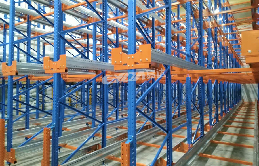 冷庫(kù)穿梭式貨架