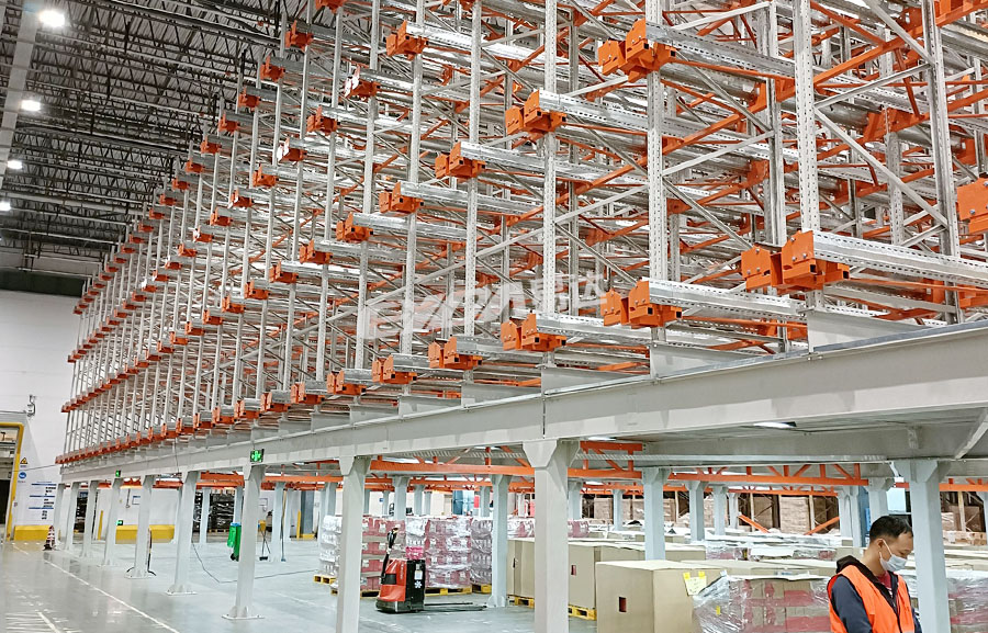 穿梭車高密度存儲貨架 穿梭車高密度存儲貨架