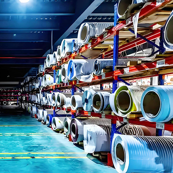 卷料鋼板存放貨架